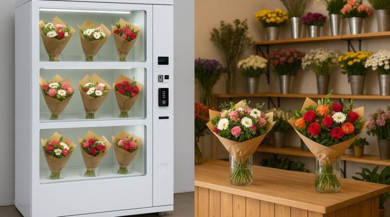 Kwiaciarnia i Kwiatomat - porównanie